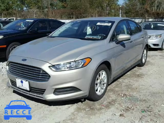2016 FORD FUSION S 3FA6P0G70GR162946 image 1