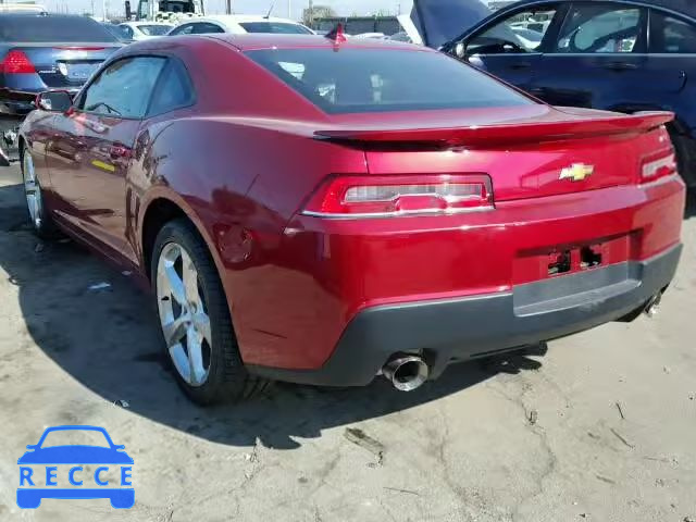 2015 CHEVROLET CAMARO LT 2G1FD1E31F9253228 зображення 2