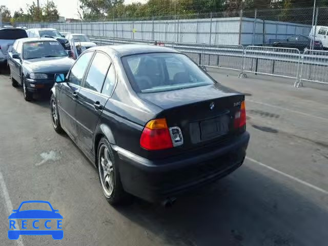 2001 BMW 330I WBAAV53451FJ70500 image 2