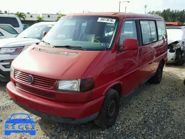 1999 VOLKSWAGEN EUROVAN MV WV2MH2700XH001531 зображення 1