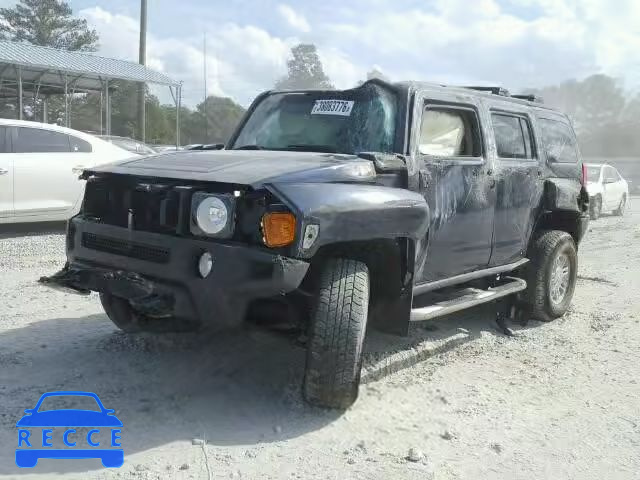 2007 HUMMER H3 SUV 5GTDN13E878174466 image 1