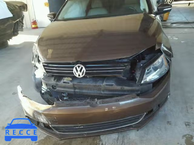 2013 VOLKSWAGEN JETTA SE 3VWDX7AJ4DM432765 зображення 9