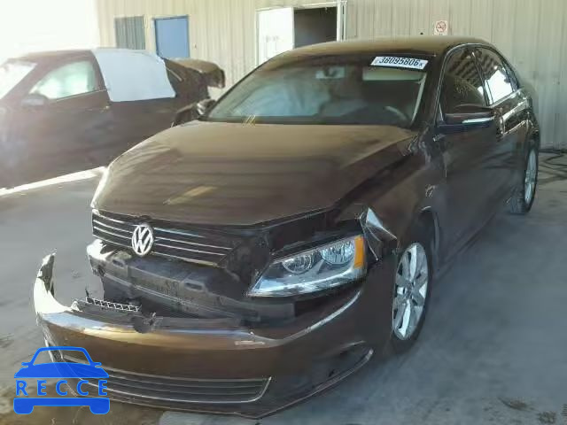 2013 VOLKSWAGEN JETTA SE 3VWDX7AJ4DM432765 зображення 1