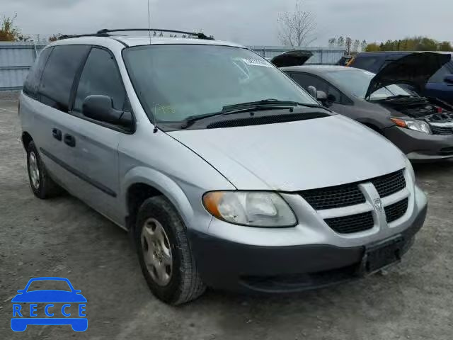 2003 DODGE CARAVAN SE 1D4GP25R33B201500 image 0