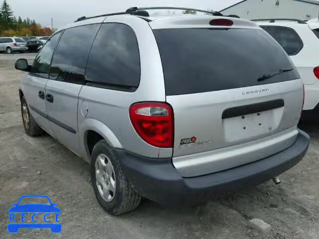 2003 DODGE CARAVAN SE 1D4GP25R33B201500 image 2