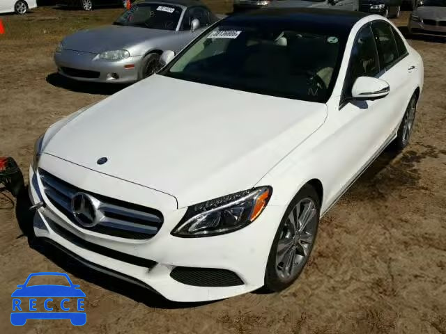 2016 MERCEDES-BENZ C300 WDDWF4JB3GR156139 зображення 1