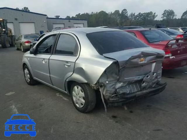 2008 CHEVROLET AVEO/LS KL1TD56668B013840 image 2