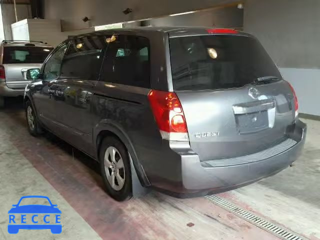 2007 NISSAN QUEST S/SE 5N1BV28U97N114343 зображення 2