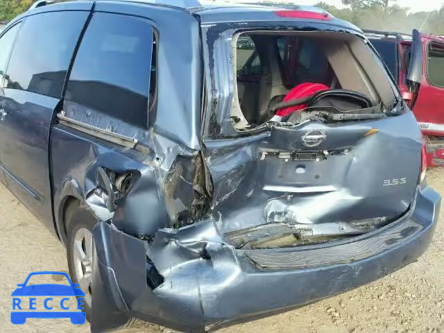 2009 NISSAN QUEST S/SE 5N1BV28U59N102788 image 8