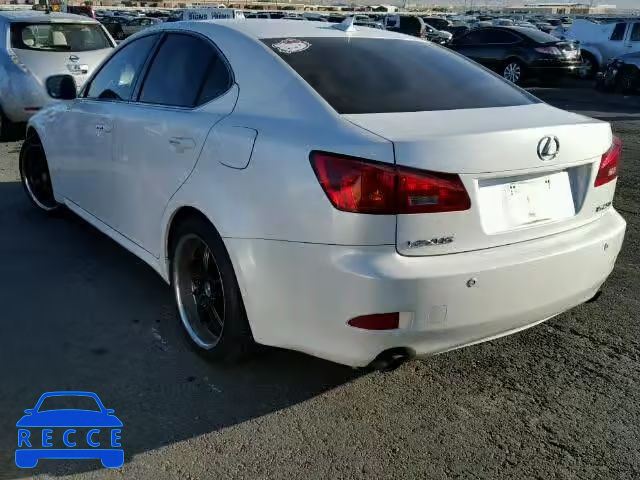 2008 LEXUS IS 250 JTHBK262682072990 image 2