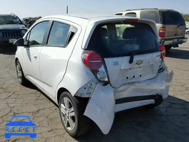 2014 CHEVROLET SPARK LS KL8CA6S91EC541257 image 2