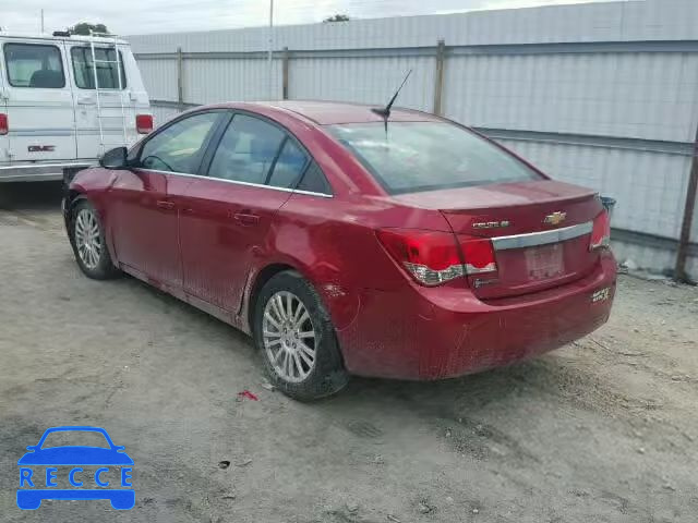 2011 CHEVROLET CRUZE ECO 1G1PJ5S95B7220192 зображення 2