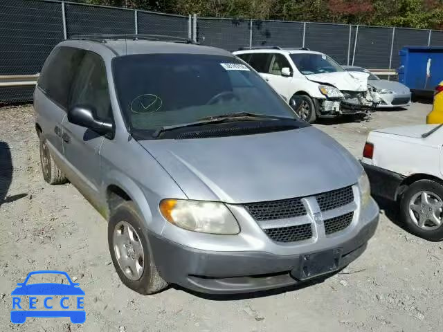 2001 DODGE CARAVAN SE 1B8GP25311B180373 Bild 0