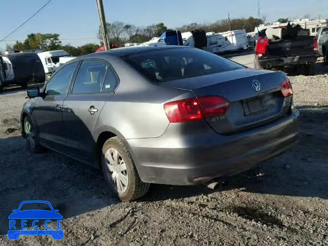 2012 VOLKSWAGEN JETTA SE 3VWDP7AJXCM084629 image 2