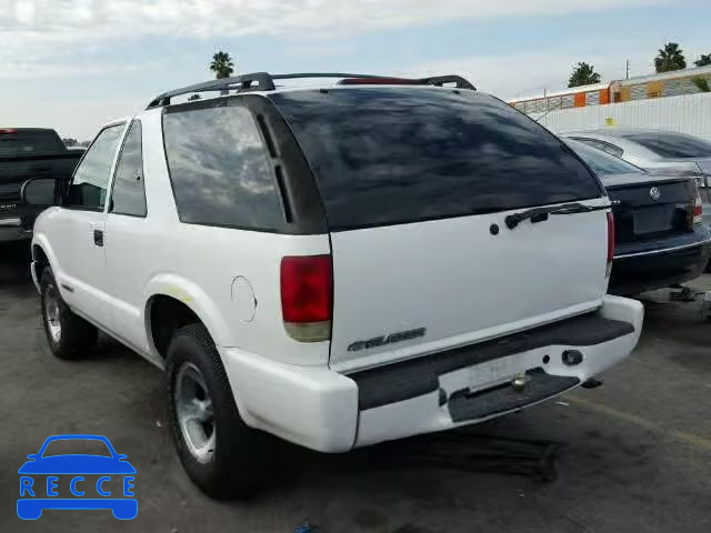 2004 CHEVROLET BLAZER 1GNCS18X44K113112 image 2