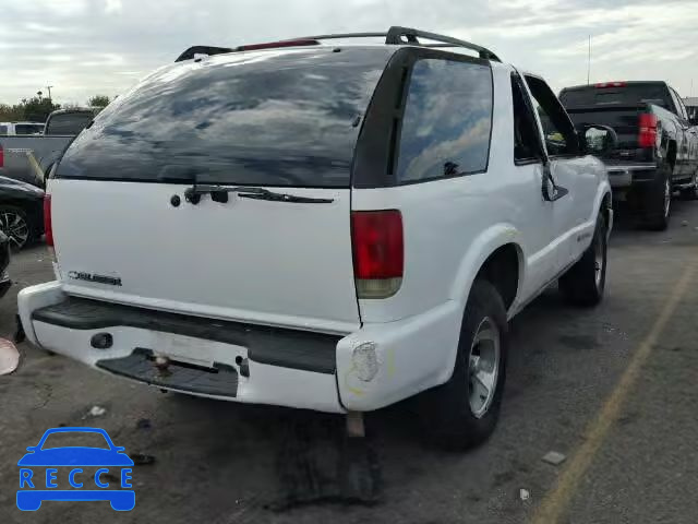 2004 CHEVROLET BLAZER 1GNCS18X44K113112 image 3