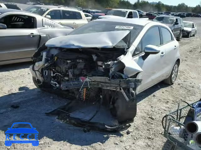2013 KIA RIO LX KNADM5A31D6111829 зображення 1