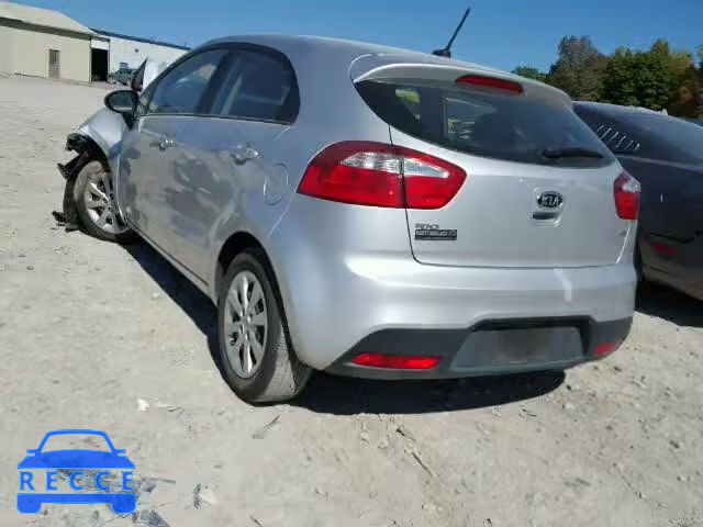 2013 KIA RIO LX KNADM5A31D6111829 зображення 2