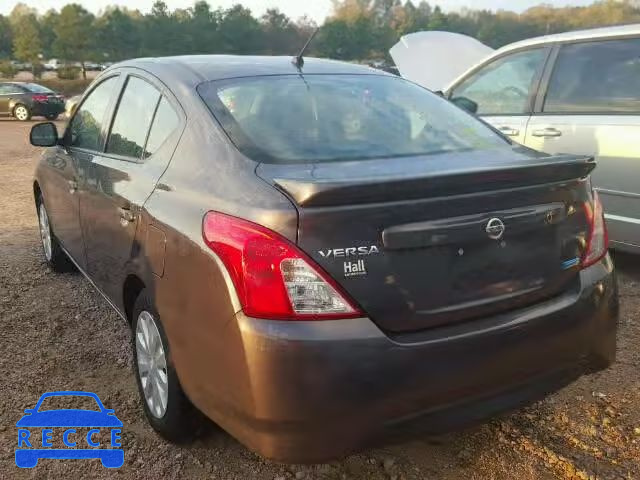 2015 NISSAN VERSA S/S 3N1CN7AP4FL917461 image 2