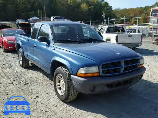 2003 DODGE DAKOTA SXT 1D7HL12X83S190462 зображення 0