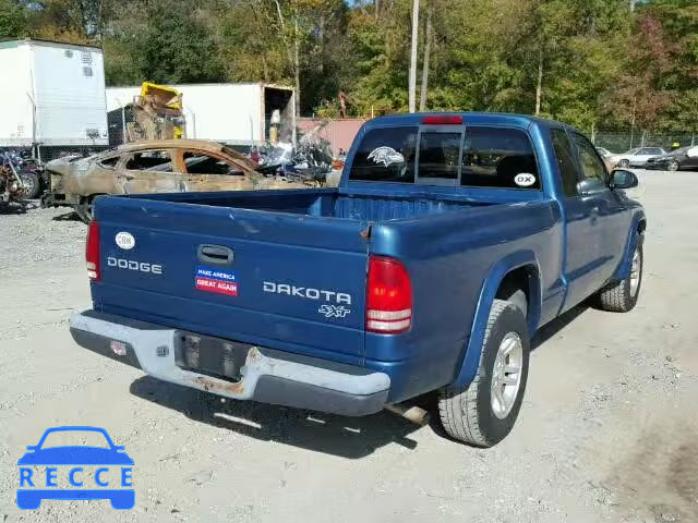 2003 DODGE DAKOTA SXT 1D7HL12X83S190462 image 3