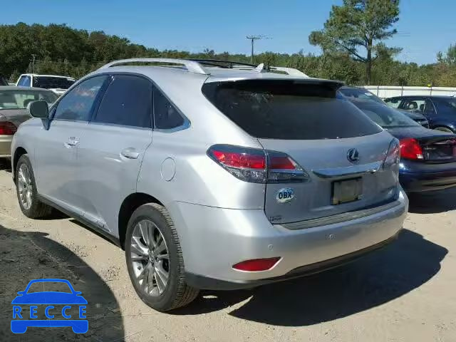 2013 LEXUS RX 450H JTJBC1BA0D2063201 image 2