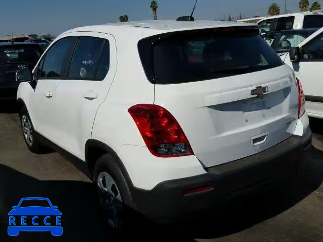 2015 CHEVROLET TRAX LS 3GNCJKSBXFL255892 image 2