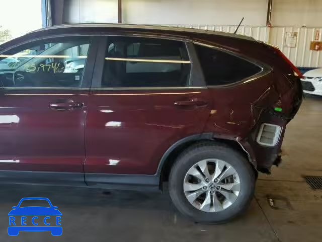 2013 HONDA CR-V EX-L 5J6RM4H73DL070448 image 9