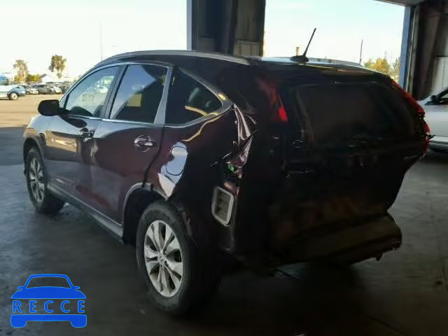 2013 HONDA CR-V EX-L 5J6RM4H73DL070448 image 2