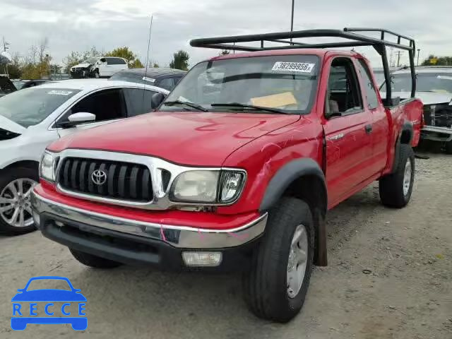 2004 TOYOTA TACOMA XTR 5TESN92N14Z362335 зображення 1