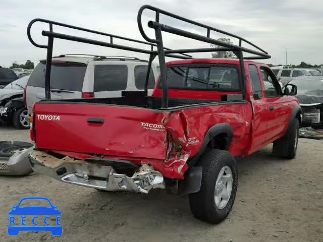 2004 TOYOTA TACOMA XTR 5TESN92N14Z362335 зображення 3