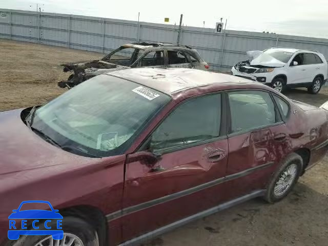 2001 CHEVROLET IMPALA 2G1WF55K519132428 зображення 9