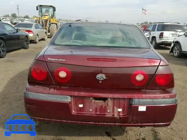 2001 CHEVROLET IMPALA 2G1WF55K519132428 зображення 8