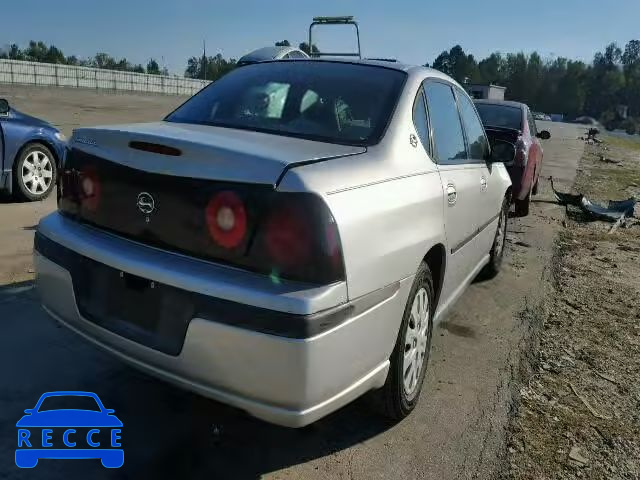 2004 CHEVROLET IMPALA 2G1WF52E449380754 зображення 3