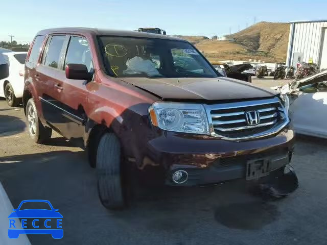 2014 HONDA PILOT EXL 5FNYF3H52EB001632 image 0