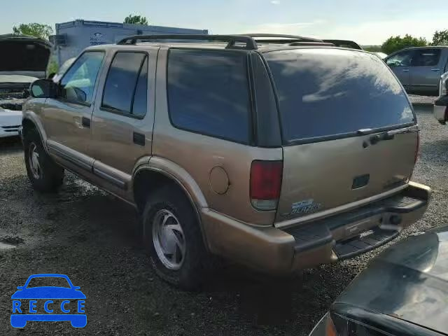 2000 CHEVROLET BLAZER 1GNDT13W9Y2176907 image 2