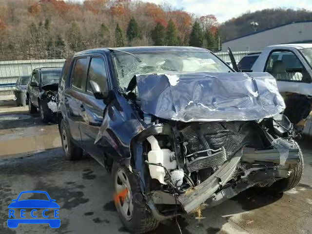 2013 HONDA PILOT LX 5FNYF4H20DB008735 image 0