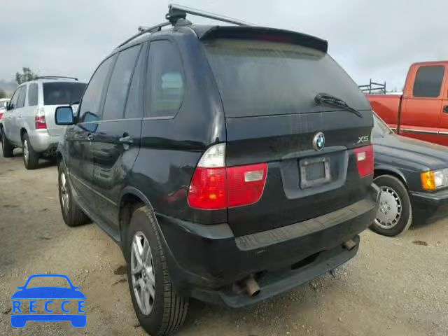 2005 BMW X5 3.0I 5UXFA13595LY18349 image 2