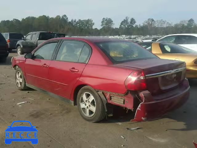 2005 CHEVROLET MALIBU LS 1G1ZT54835F168188 зображення 2