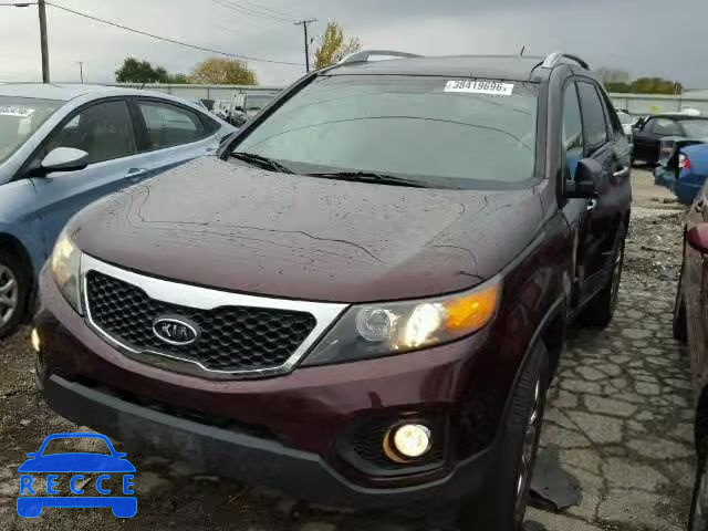 2011 KIA SORENTO EX 5XYKUDA22BG061111 image 1