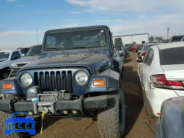 2000 JEEP WRANGLER S 1J4FA49SXYP742373 Bild 1