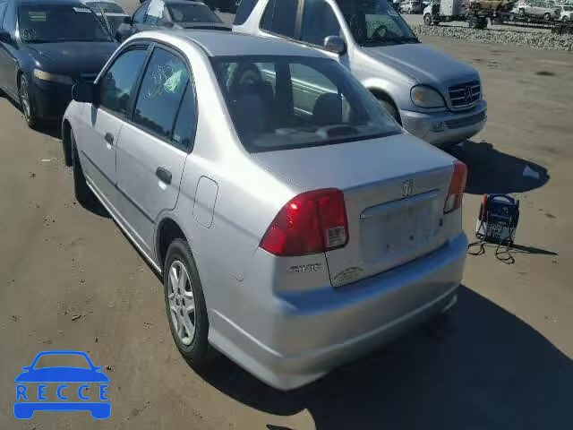 2005 HONDA CIVIC DX V 1HGES163X5L004507 image 2