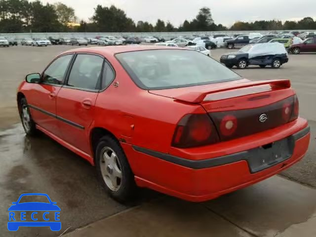 2000 CHEVROLET IMPALA LS 2G1WH55K8Y9179750 image 2
