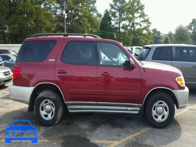 2001 TOYOTA SEQUOIA SR 5TDZT34A61S056770 image 9