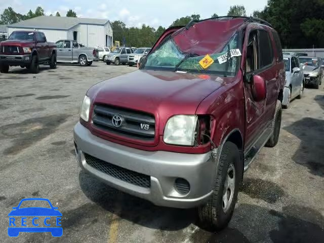 2001 TOYOTA SEQUOIA SR 5TDZT34A61S056770 image 1