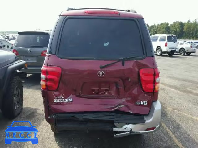 2001 TOYOTA SEQUOIA SR 5TDZT34A61S056770 image 8