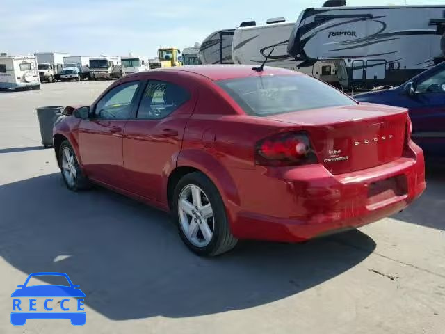 2013 DODGE AVENGER SE 1C3CDZAB2DN535284 image 2