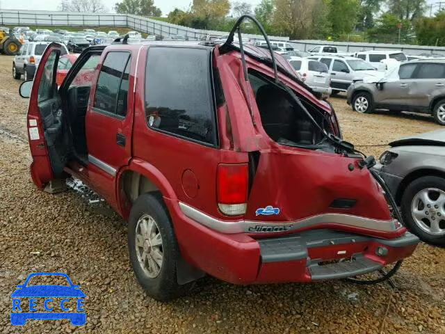 1999 GMC ENVOY 1GKDT13W5X2558749 image 2