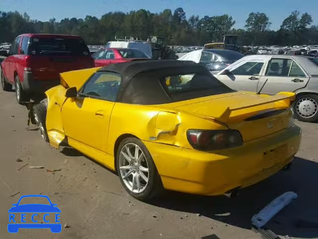 2004 HONDA S2000 JHMAP21474S000938 image 2