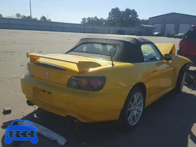 2004 HONDA S2000 JHMAP21474S000938 image 3